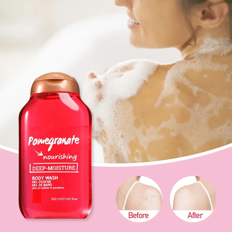 Ingefær & Granatæble nærende Deep-Moisture Body Wash